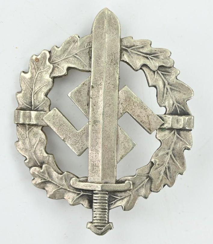 German SA Sports Badge in Silver — image 2