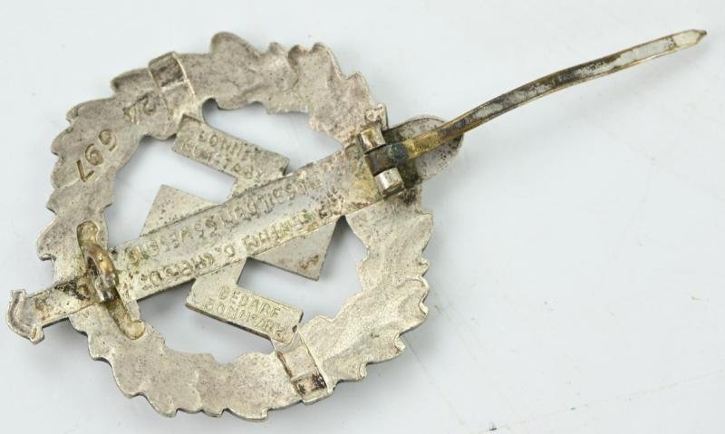 German SA Sports Badge in Silver — image 6