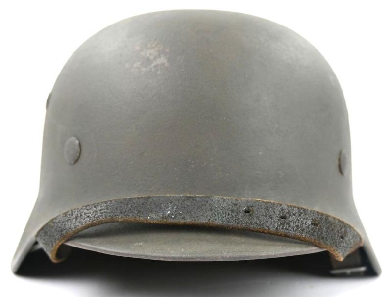German WH M35 Re-issued Combat Helmet — image 2