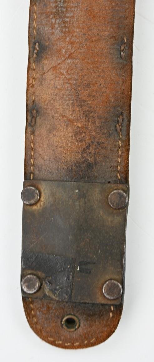 US WW2 Named M3 Fighting Knife with M6 Scabbard 'Tankdestroyer' — image 9