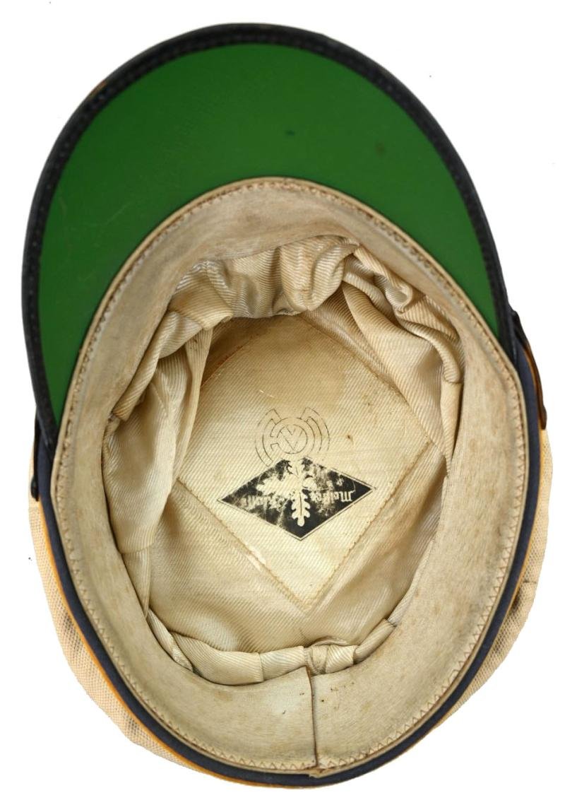 German LW EM/NCO Summer Visor Cap 'Clemens Wagner' — image 10