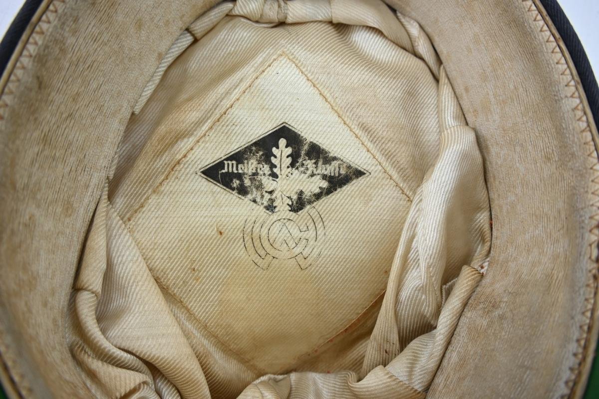 German LW EM/NCO Summer Visor Cap 'Clemens Wagner' — image 11