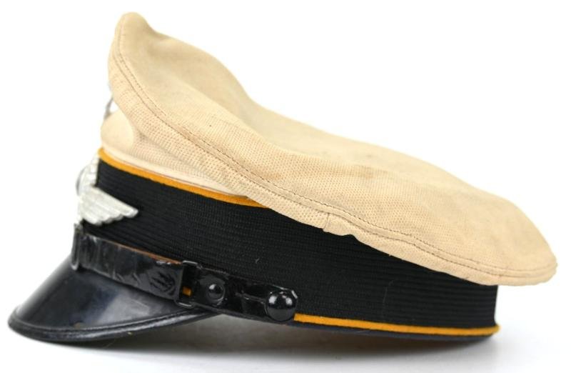 German LW EM/NCO Summer Visor Cap 'Clemens Wagner' — image 7