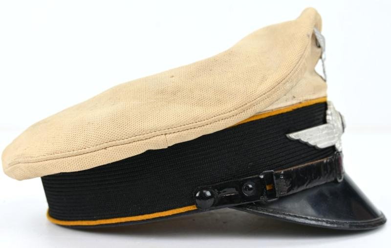 German LW EM/NCO Summer Visor Cap 'Clemens Wagner' — image 9