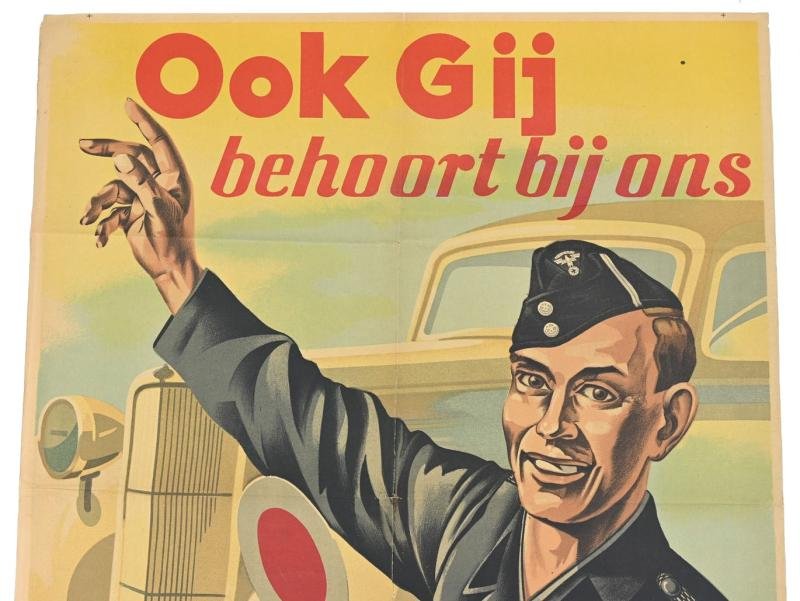 Dutch NSKK Poster 'Ook Gij behoort bij ons' — image 3