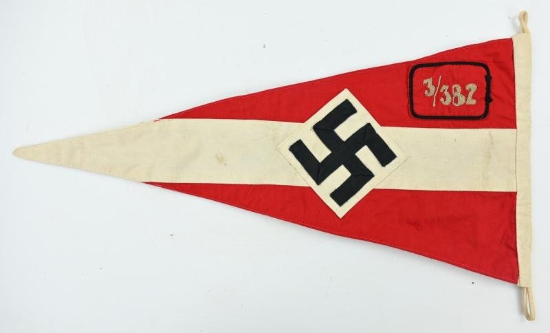 German HJ Pennant 3/382 Delmenhorst — image 4