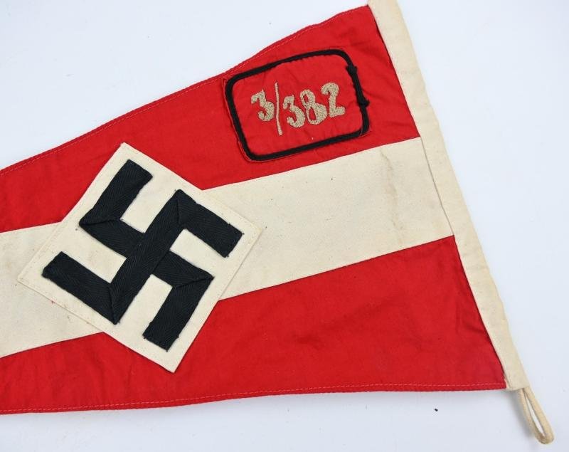 German HJ Pennant 3/382 Delmenhorst — image 5