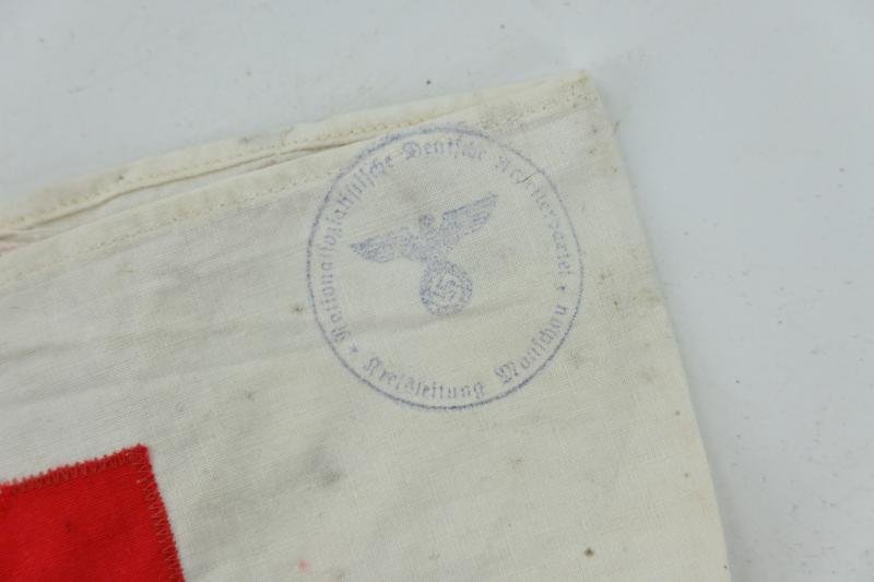 German DRK Armband 'NSDAP Monschau' — image 4