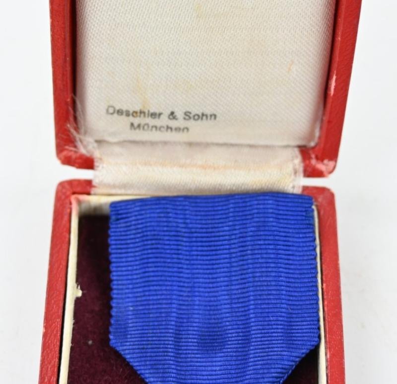 German 40 Years Faithful Service Medal in box — image 6