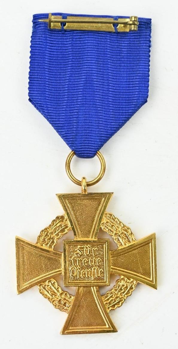German 40 Years Faithful Service Medal in box — image 9