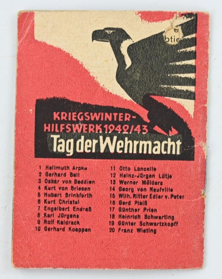 German WHW Pocket Booklet 'Helden der Wehrmacht' — image 5