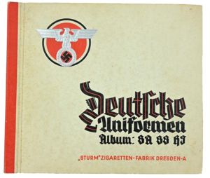 German SA/SS/HJ Cigaret Picture Album 'Deutsche Uniformen'