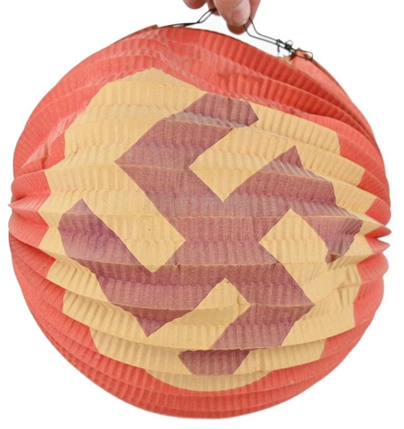 German Third Reich Period NSDAP Paper Lampion — image 3