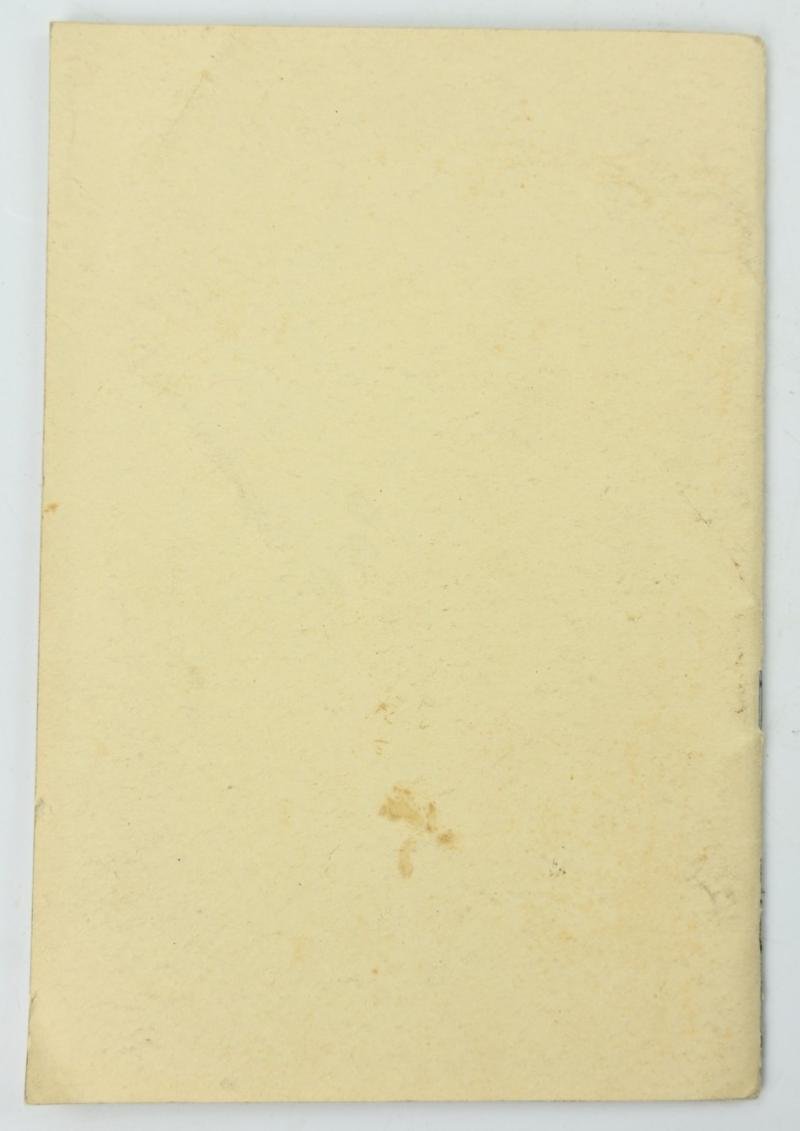 German WH Clothing Booklet 1937 — image 10