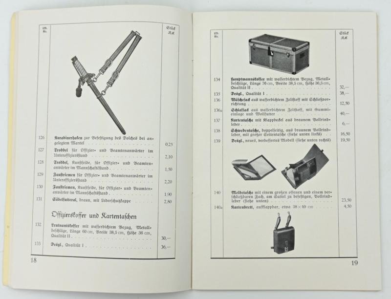 German WH Clothing Booklet 1937 — image 7