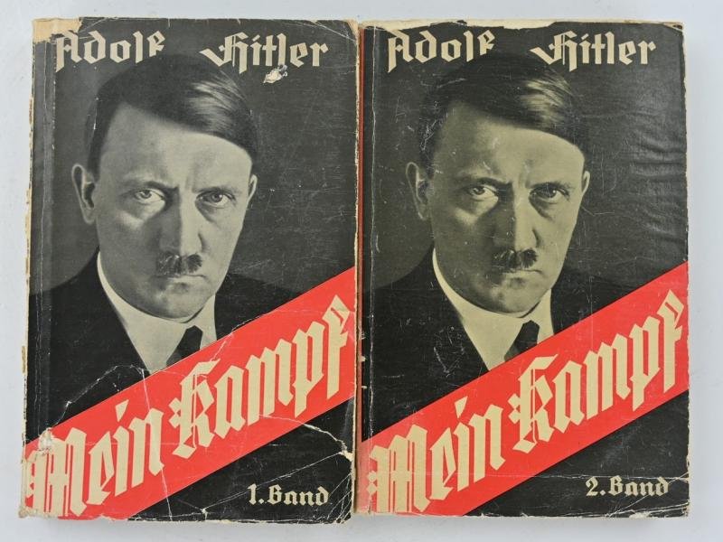 German Adolf Hitler Mein Kampf Book Set — image 2