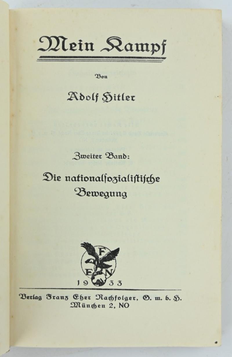 German Adolf Hitler Mein Kampf Book Set — image 6