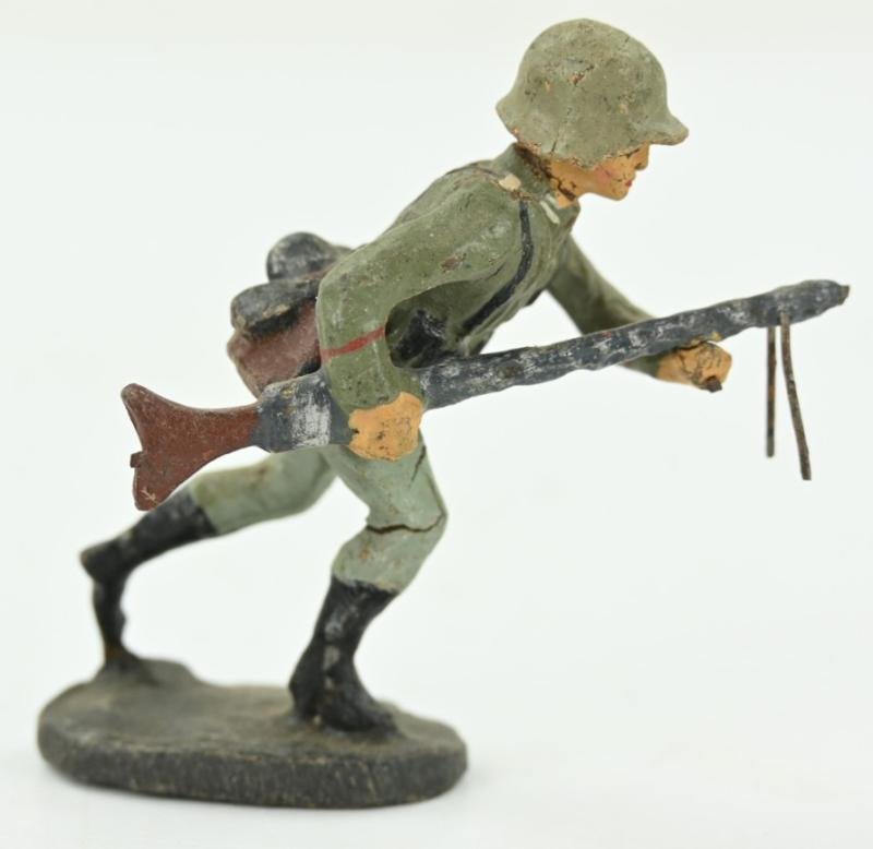 German Elastolin Toy Figure 'Machine Gunner' — image 3