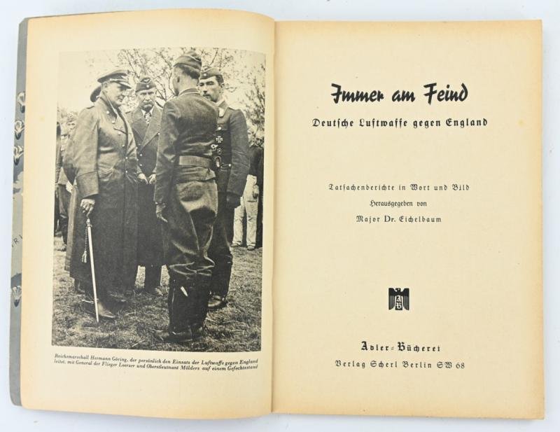 German LW Booklet 'Immer am Feind' — image 2