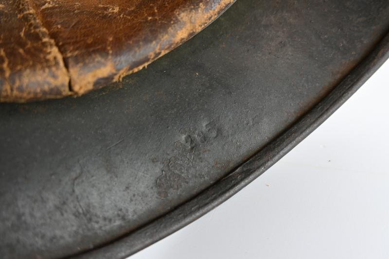 German KM M40 SD Coastal Artillery Camo Combat Helmet — image 14