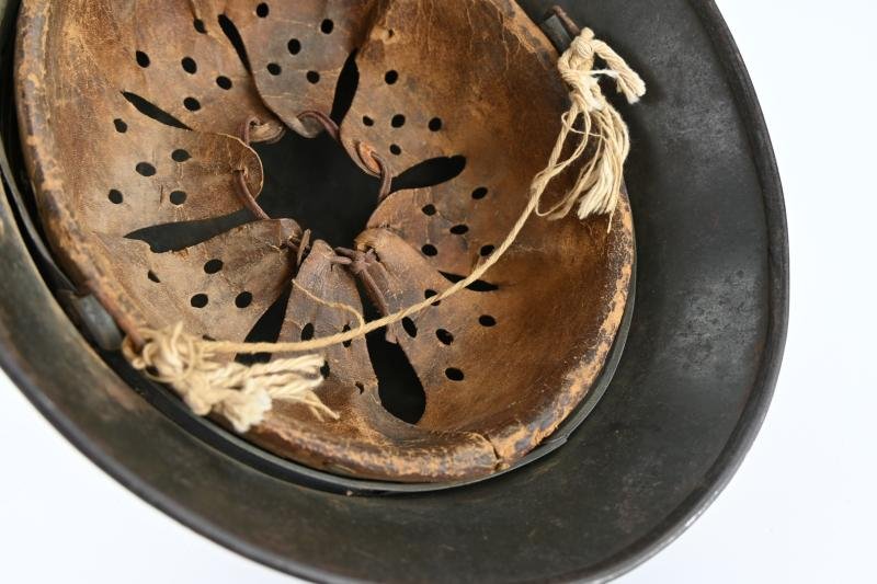 German KM M40 SD Coastal Artillery Camo Combat Helmet — image 15