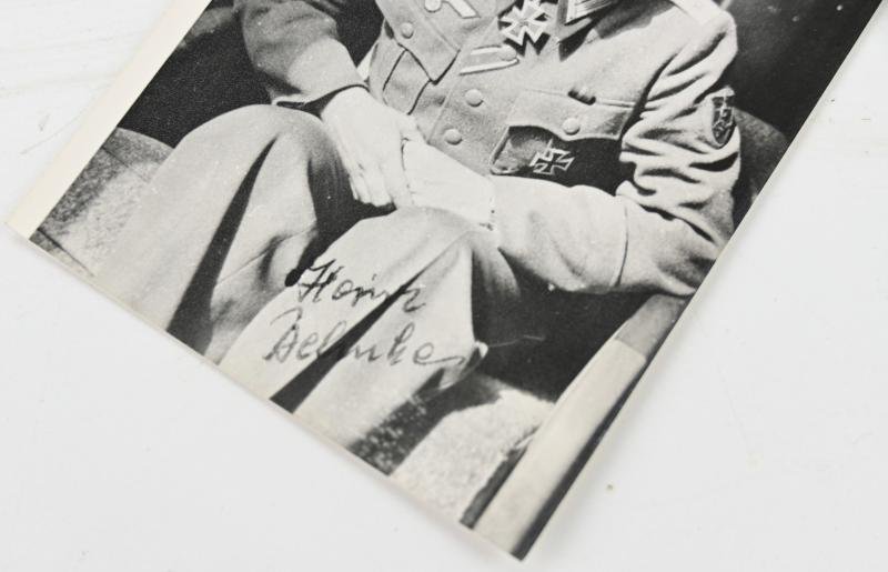 SIgnature of Wehrmacht Heer KC Recipient 'Heinz Behnke' — image 2