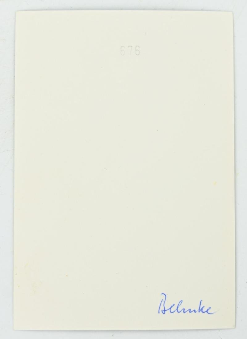 SIgnature of Wehrmacht Heer KC Recipient 'Heinz Behnke' — image 3