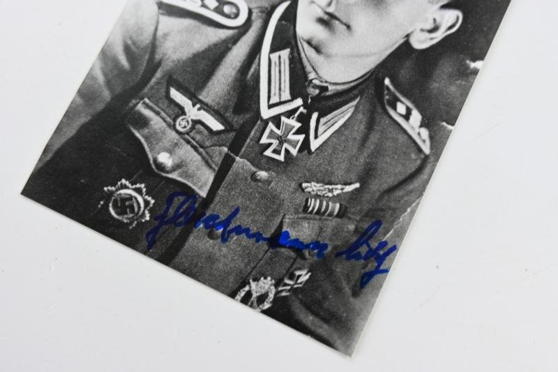Signature of Wehrmacht Heer KC Recipient 'Ludwig Fleischmann' — image 3