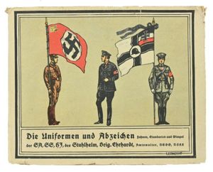 German NSDAP Booklet 'Die Uniformen und Abzeichen'