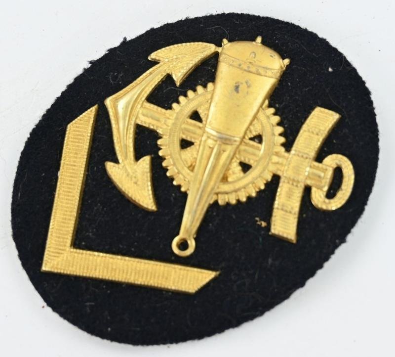 German KM Career Rank Chevron 'Sperrmechaniker' — image 2