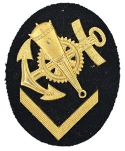 German KM Career Rank Chevron 'Sperrmechaniker'