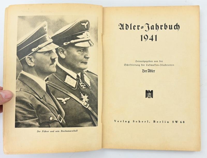 German LW Der Adler Jahrbuch 1941 — image 2