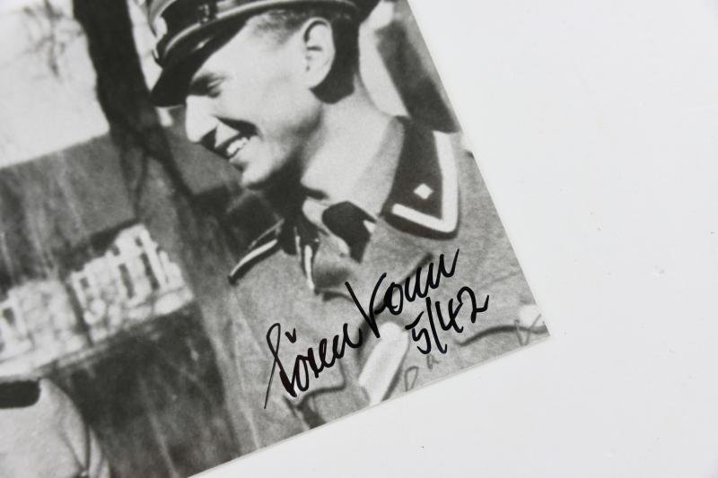 Signature of Waffen-SS KC Recipient 'Søren Kam' — image 2