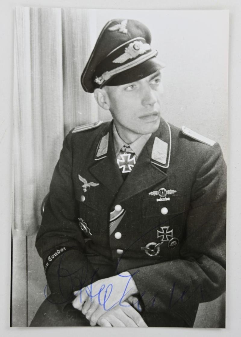 Signature of Luftwaffe KC Recipient 'Otto Engel' — image 2