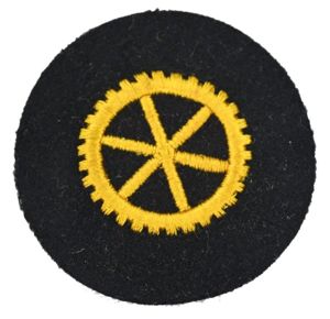 German KM Career Badge 'Machine Engineer'
