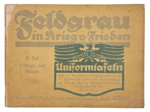 German WW1 Booklet 'Feldgrau in Kreig und Frieden'