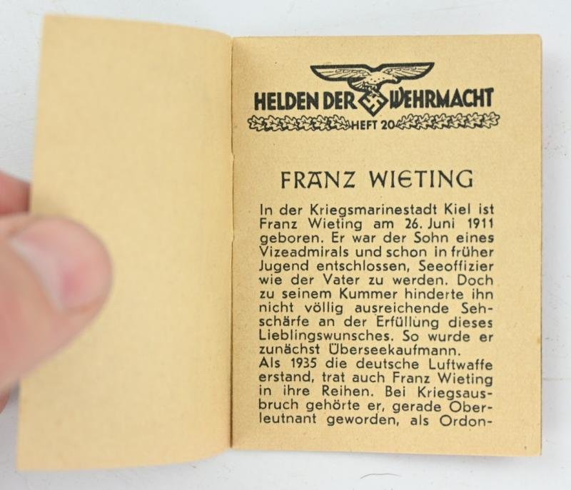 German WHW Pocket Booklet 'Helden der Wehrmacht' — image 2