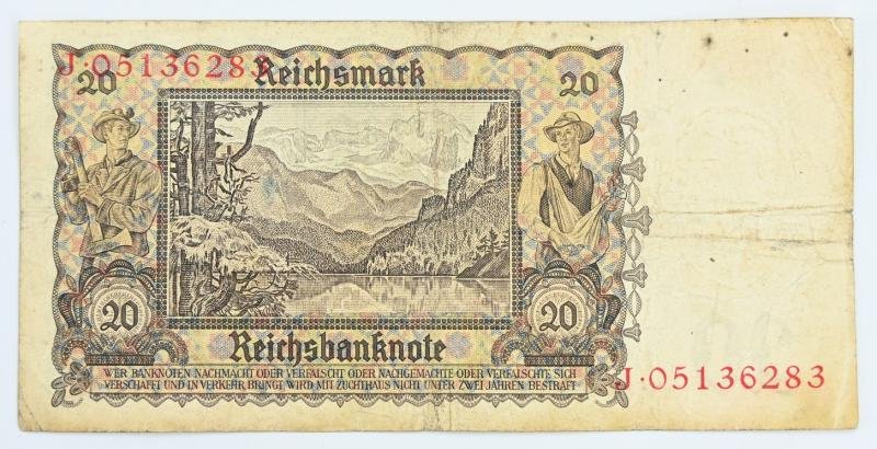 German Third Reich period Banknote — image 2
