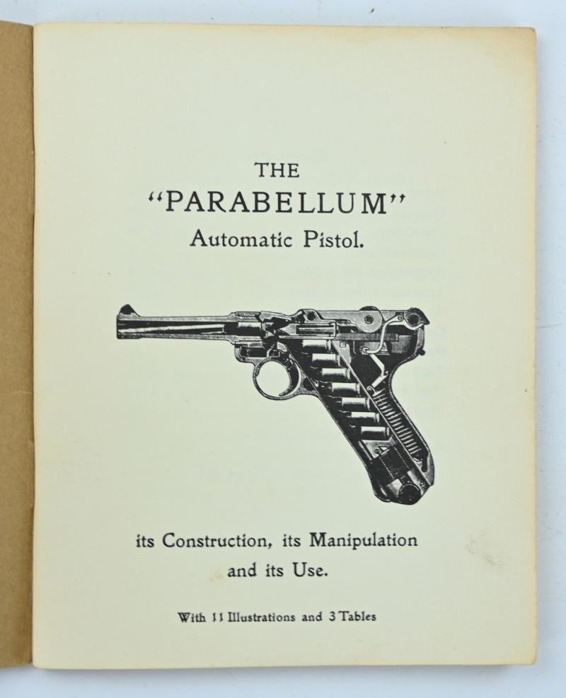 US WW2 P08 Luger Pistol Manual — image 2