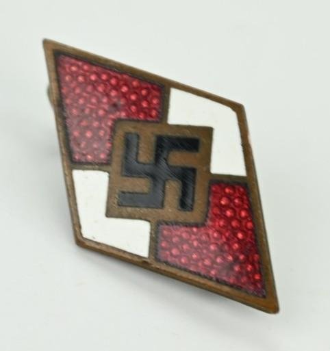 German Hitler Youth Cap Badge — image 4