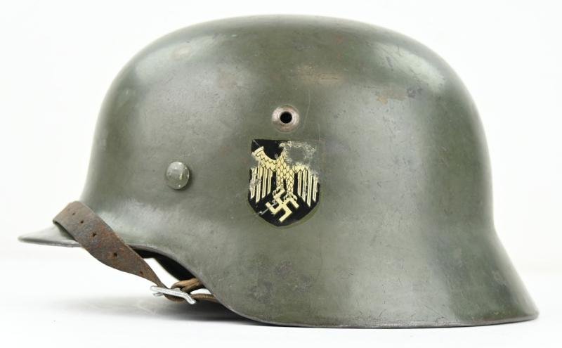German WH M35 DD Combat Helmet — image 2