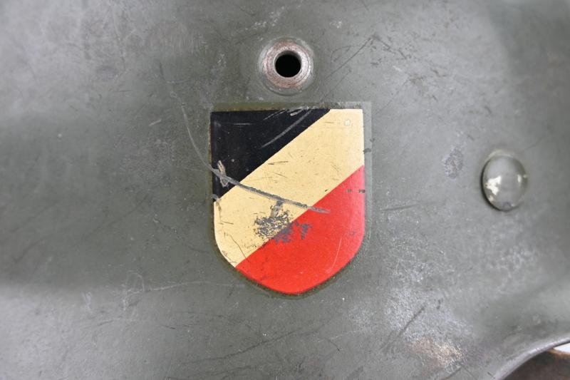 German WH M35 DD Combat Helmet — image 8