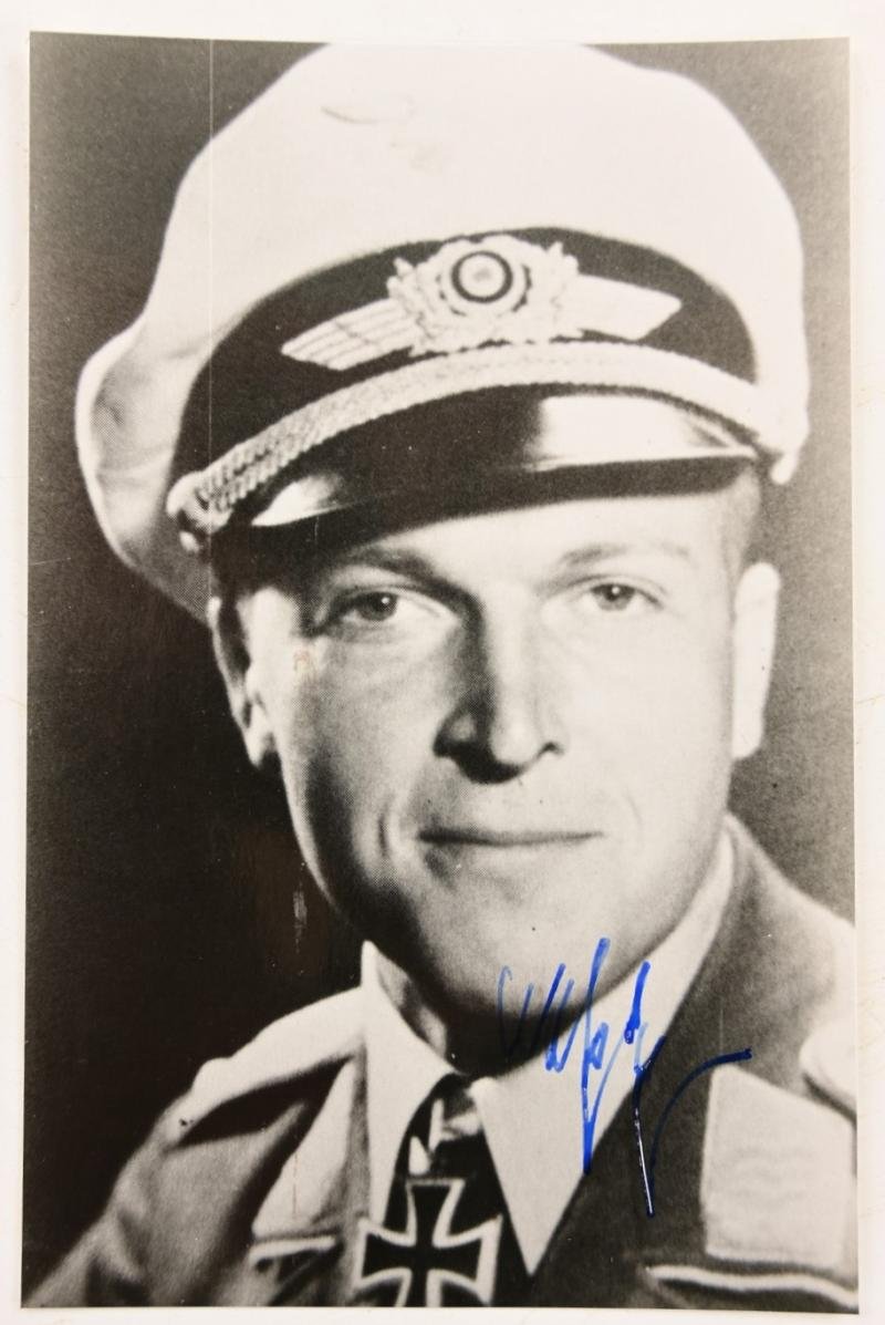 Signature of Luftwaffe KC-OLC Recipient 'Rudolf Witzig' — image 2