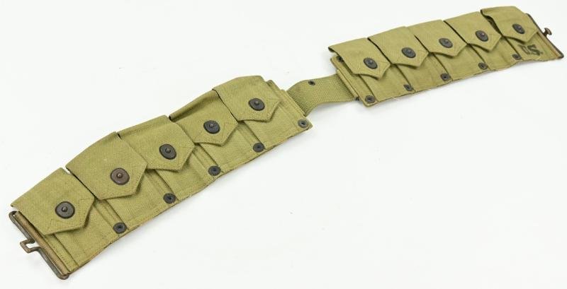 US WW2 M1 Garand Ammo Belt 1941 — image 7