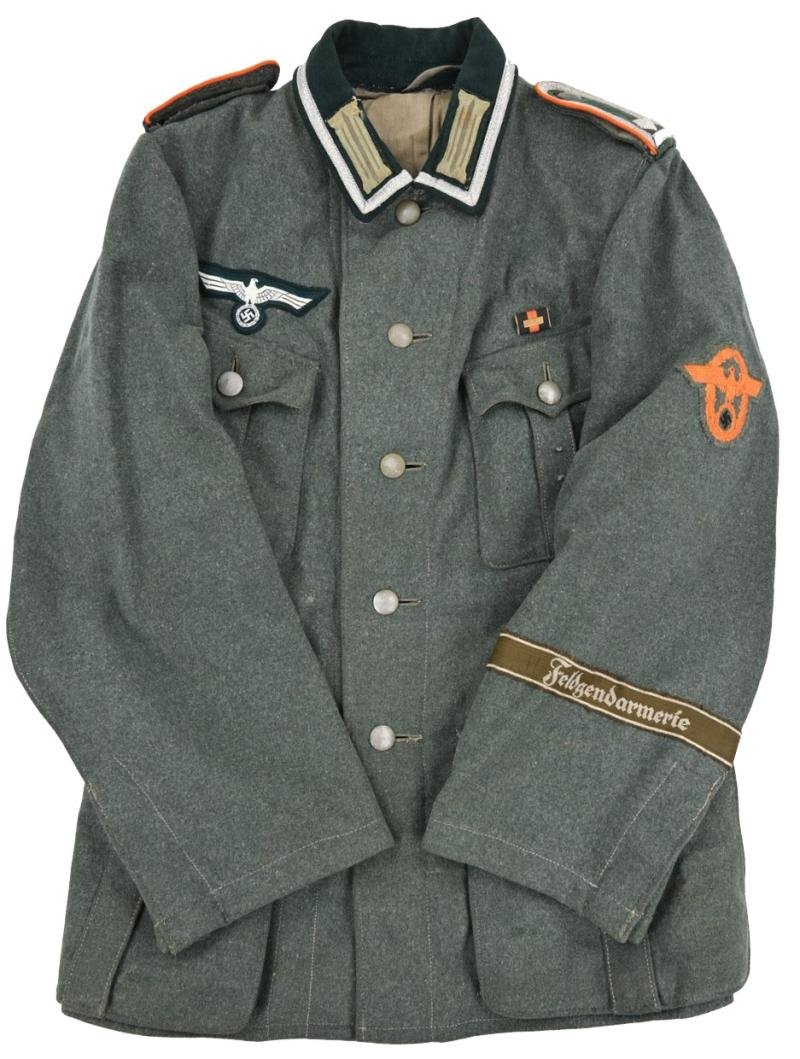 German WH M36 NCO Field Tunic 'Feldgendarmerie' — image 2