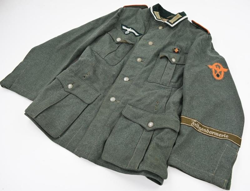 German WH M36 NCO Field Tunic 'Feldgendarmerie' — image 20