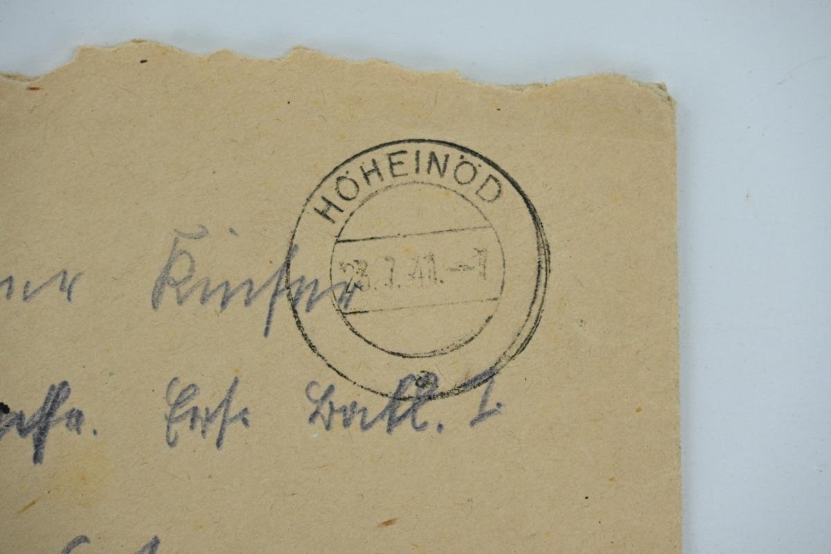 German Waffen-SS Totenkopf Fieldpost Lettter — image 2