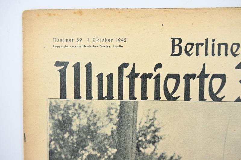 German Berliner Illustrierte Zeitung Newspaper 1942 — image 2