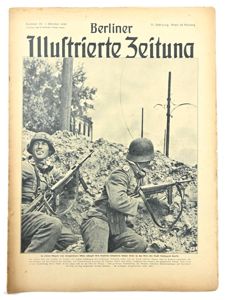 German Berliner Illustrierte Zeitung Newspaper 1942