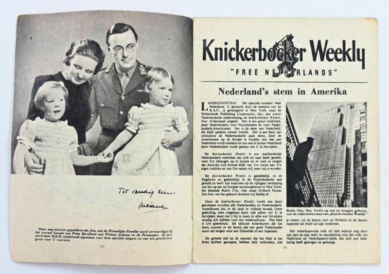British RAF WW2 Droppingsbooklet 'Knickerbocker Weekly' — image 2